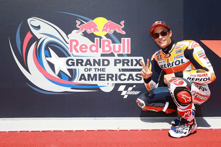 Marc Márquez: Fünf Pole-Positions und fünf Siege in fünf Rennen auf dem Circuit of the Amercias