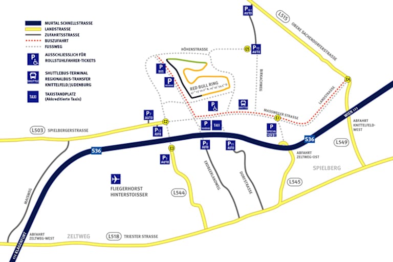 Eine frühe Anreise wird empfohlen