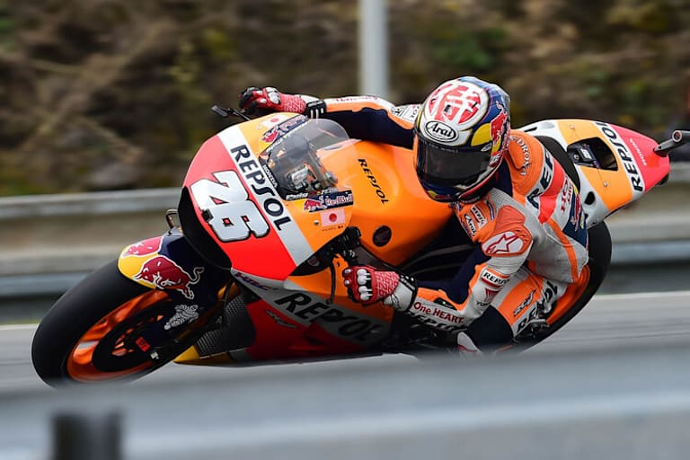 Dani Pedrosa in Brünn