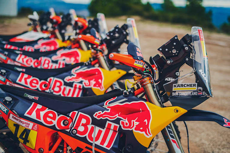 Das Red Bull-KTM-Team steckt in der Favoritenrolle