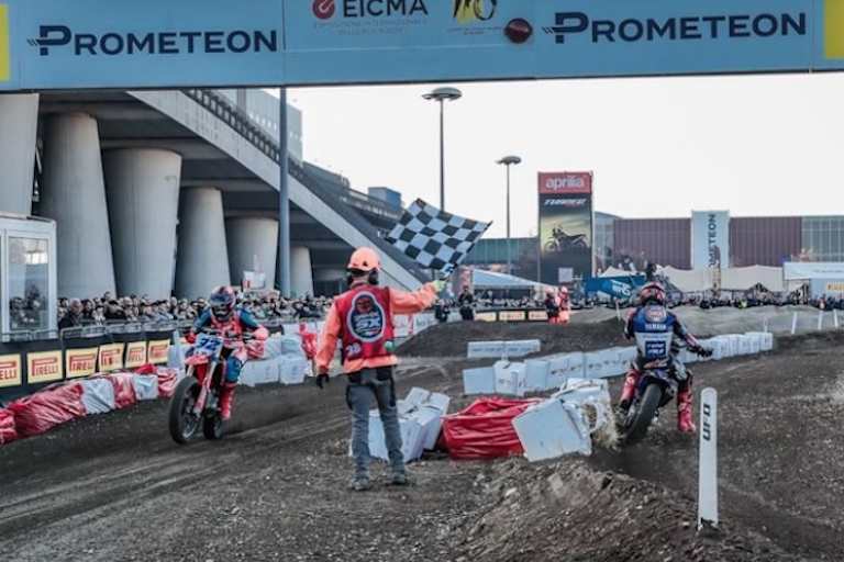 Der Flat-Track-Wettbewerb wurde im Duell-Modus gefahren