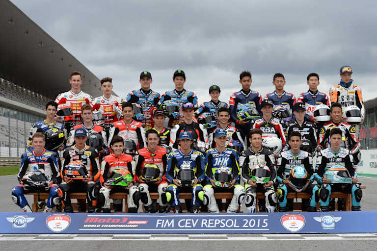 Das sind die Piloten der Moto3-Junioren-WM 2015