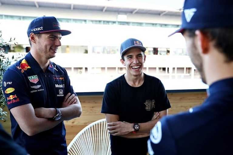 Marc Márquez verstand sich bestens mit Max Verstappen und Pierre Gasly
