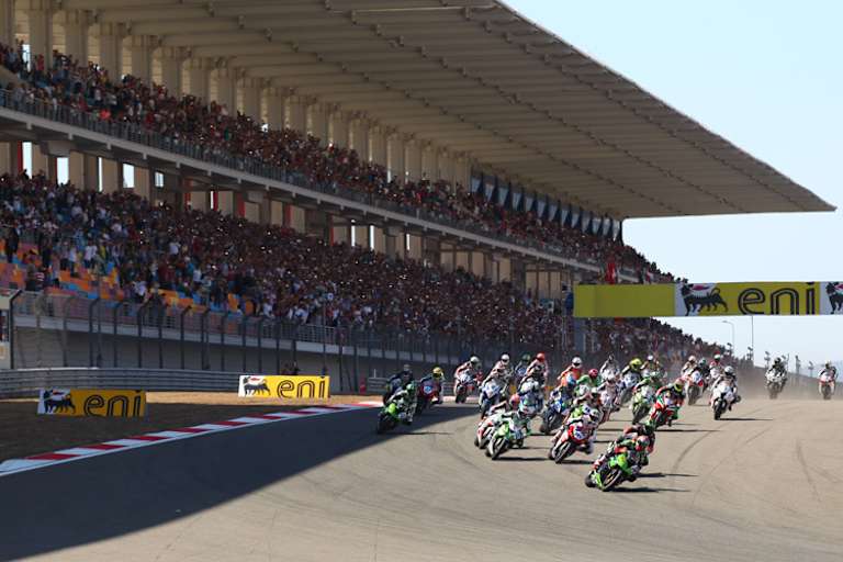 Die meisten Fans waren wegen des Supersport-Rennens gekommen