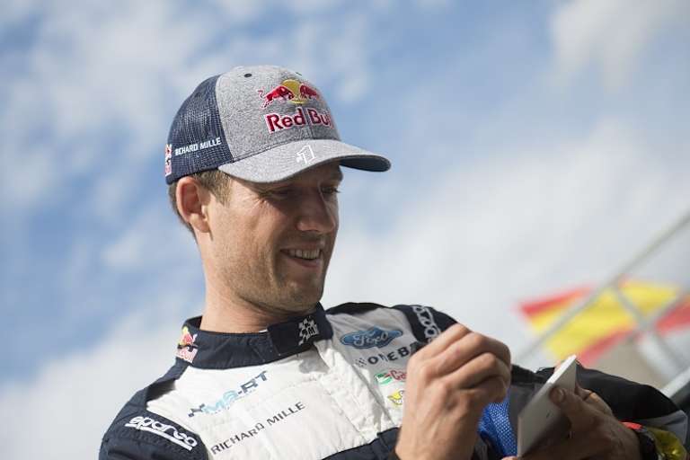 Der punktgleiche Herausforderer Sébastien Ogier