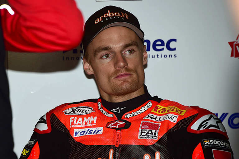 Ducati-Werksfahrer Chaz Davies