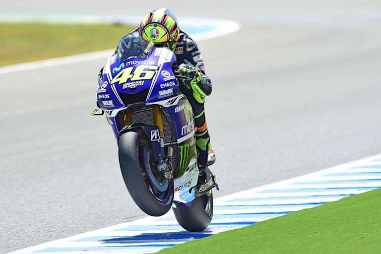 Starker Altmeister: Rossi auf Rang 2