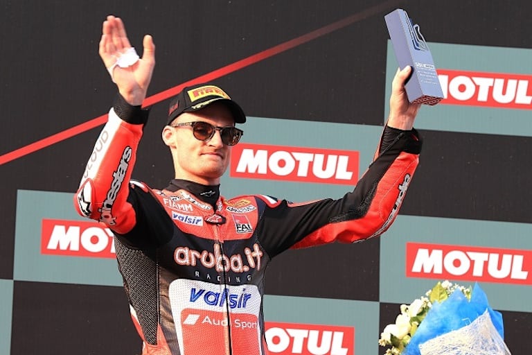 Der Waliser freute sich über den guten dritten Rang