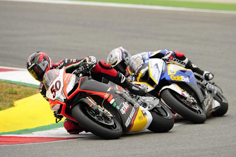 «Ich will um den WM-Titel kämpfen», sagt Sylvain Guintoli (vorne)