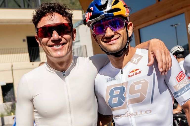 Jorge Martin mit Joaquin Rodriguez Oliver («Purito»)