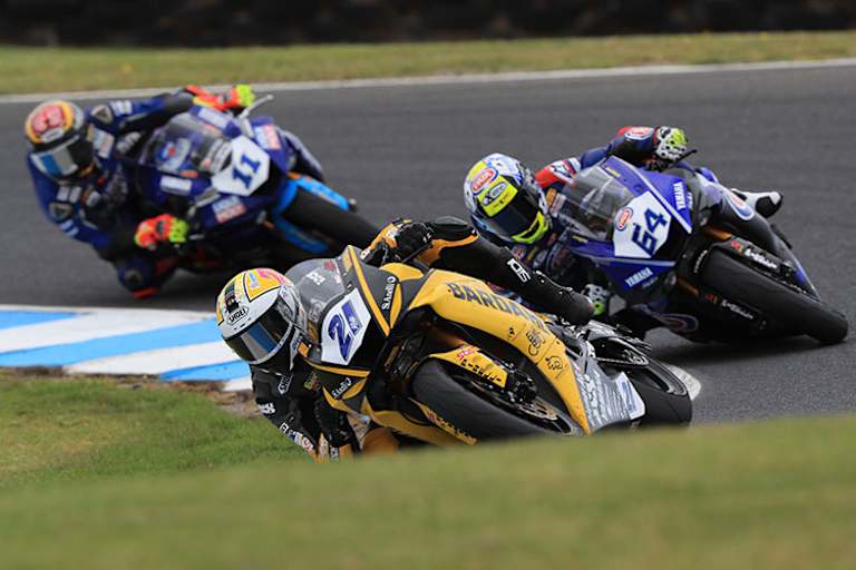 Spannung: Krummi (21) an der Spitze vor Caricasulo (64) und Cortese