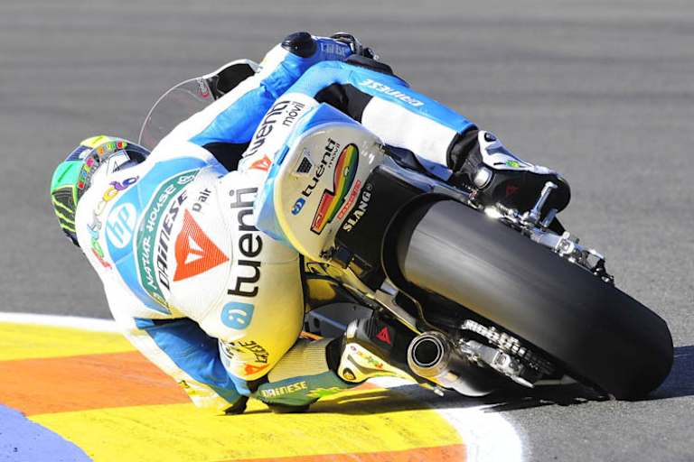 Valencia-GP 2013: Pol Espargaró auf der Kalex des Tuenti HP 40-Teams von Pons