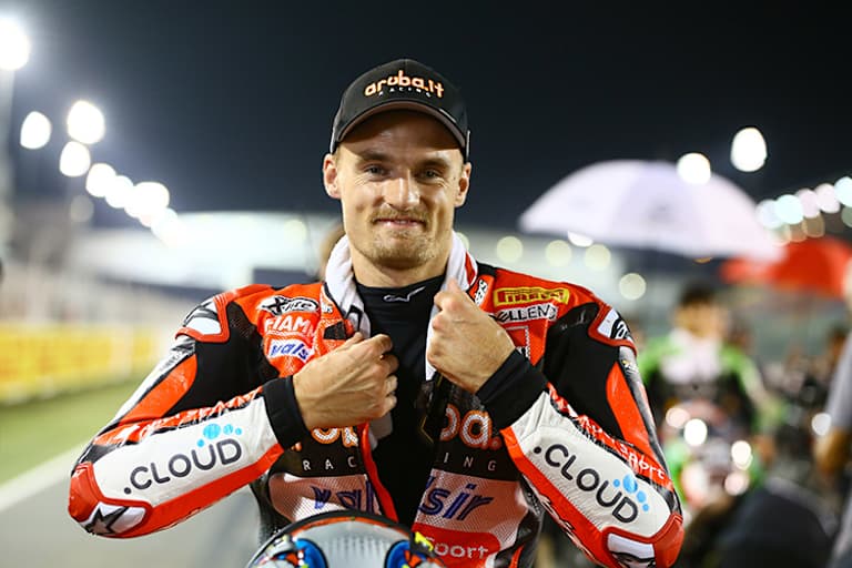 Ducati-Werksfahrer Chaz Davies