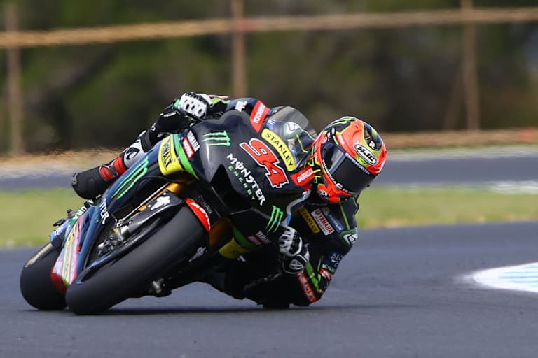 Jonas Folger auf der Tech3-Yamaha