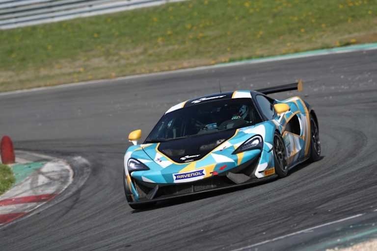 Der McLaren 570S GT4 vom Team GT