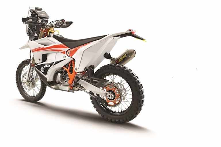 Auf die Anforderungen der aktuellen Rallyes zugeschnitten: KTM 450 Rallye Replica