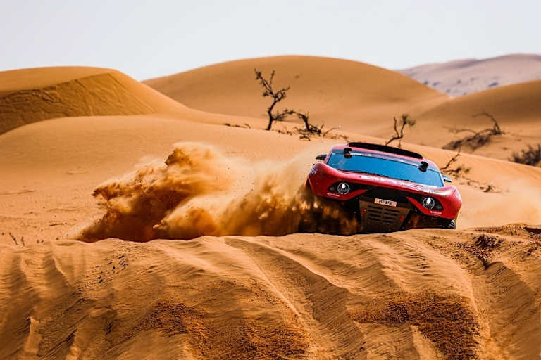 Der Prodrive BRX Hunter war sehr anfäliig