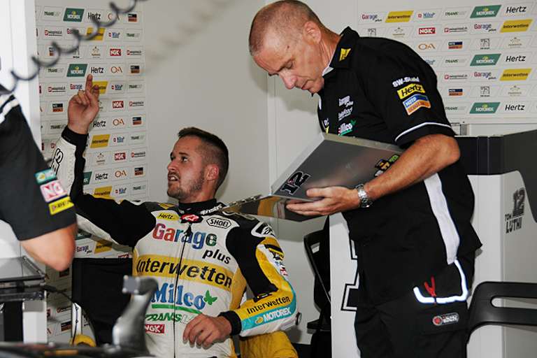 Alfred Willeke arbeitete bisher mit Tom Lüthi zusammen