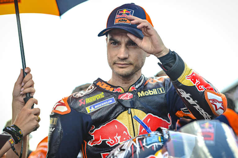 Im Sprint am Samstag wurde Dani Pedrosa Dritter