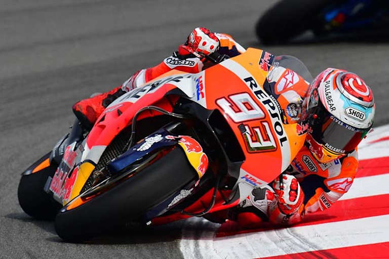 Marc Márquez im Warm-up