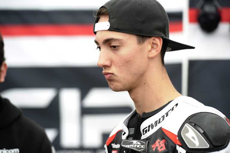 Fabio Spiranelli konnte nach seinem Roller-Crash nicht am Sepang-GP teilnehmen