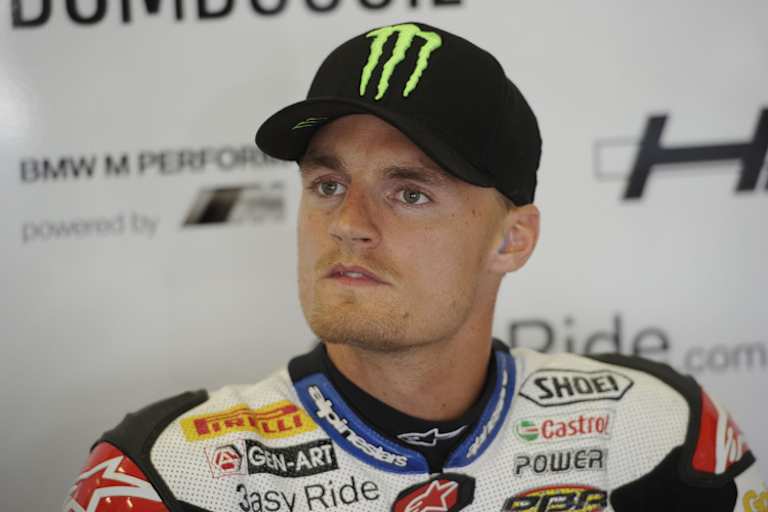 Chaz Davies musste zweimal auf den Zeitenmonitor schauen