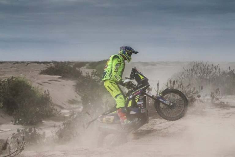 Sherco ist 2018 mit Juan Pedrero Garcia gut dabei