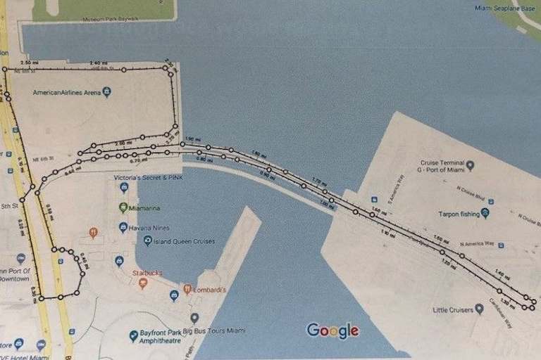 So sieht der Streckenentwurf für den Miami-GP aus 