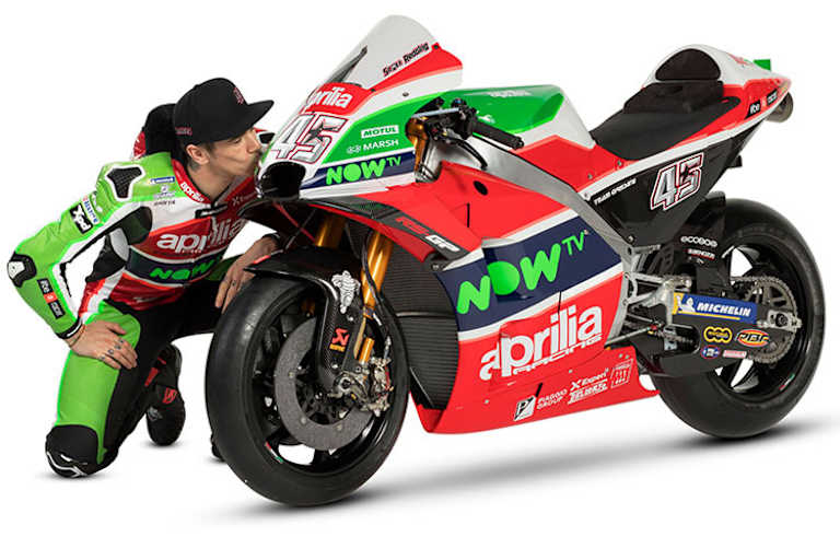 Scott Redding ist verliert in die Aprilia
