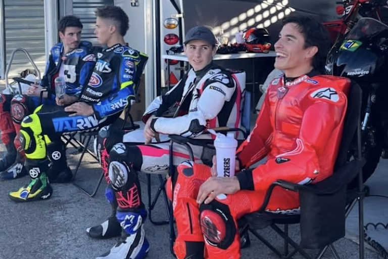 Alex Marquez, Diogo Moreira, Maximo Quiles und Marc