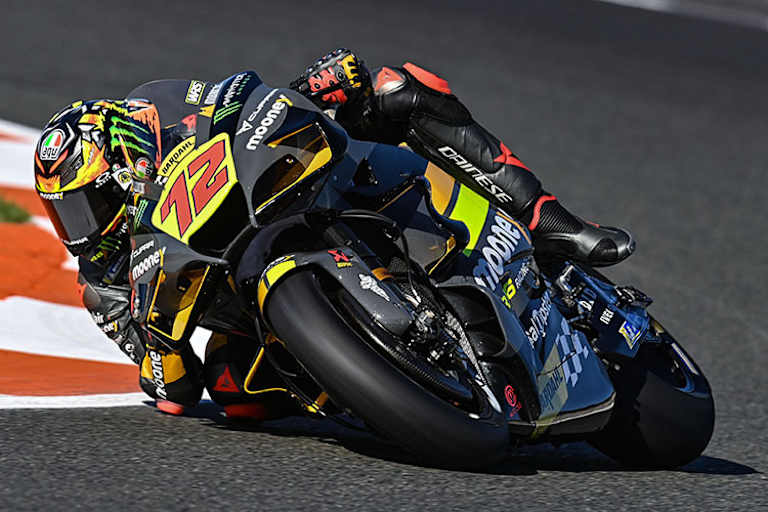 Marco Bezzecchi auf der GP22 in Valencia