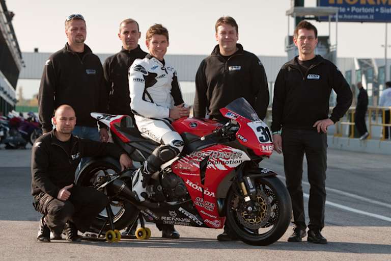 Muggeridge fühlt sich bei Holzhauer Honda pudelwohl