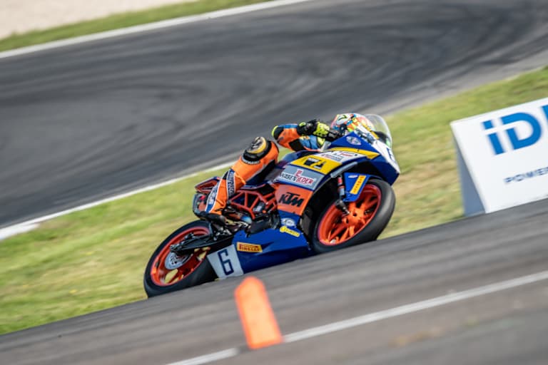 Marcel Blersch beim IDM-Rennen am Lausitzring