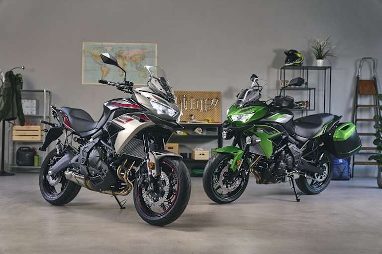 Kawasaki bietet ein umfangreiches Programm an Touring-Zubehör für die Versys 650