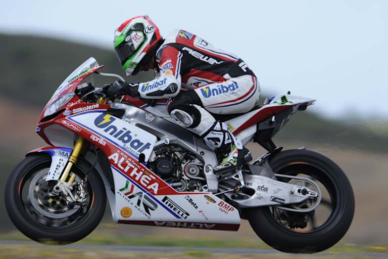 Davide Giugliano: Schnellster Aprilia-Pilot