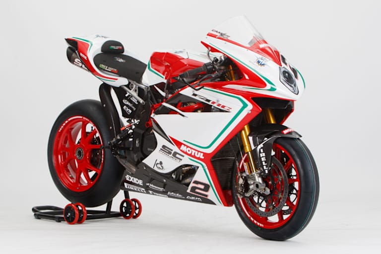 Die Basis der MV Agusta F4 reicht ins Jahr 1997 zurück