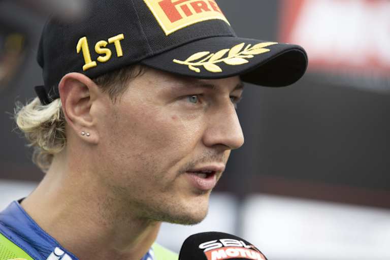 Polesetter Domi Aegerter