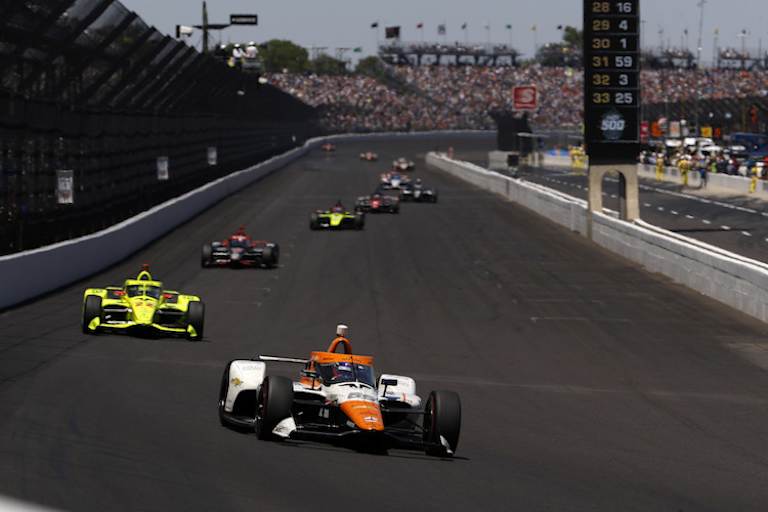 Juan Pablo Montoya vor 135.000 Fans