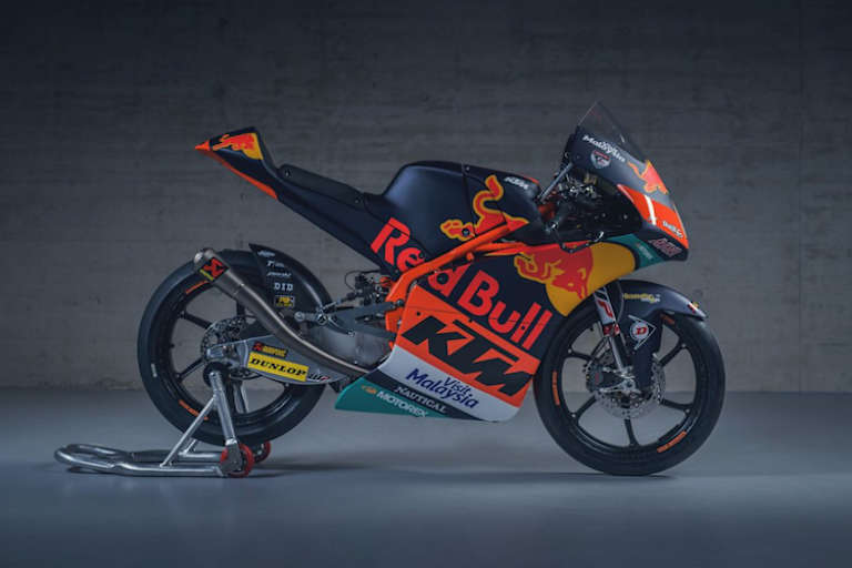 Die Moto3-KTM von Öncü