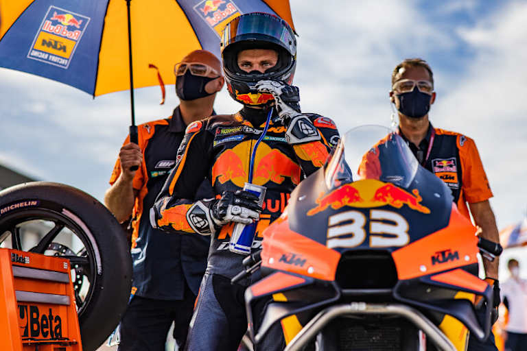 In der MotoGP-Klasse gehört die Startnummer 33 Brad Binder