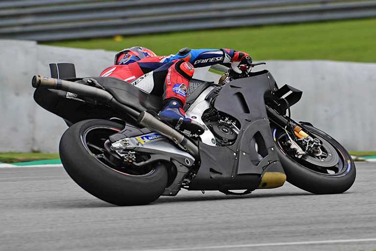 Stefan Bradl beim MotoGP-Test in Sepang 2023
