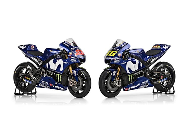 Die Yamaha YZR-M1 für 2018