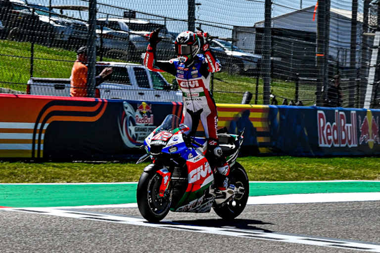 Alex Rins gewann auf der LCR-Honda