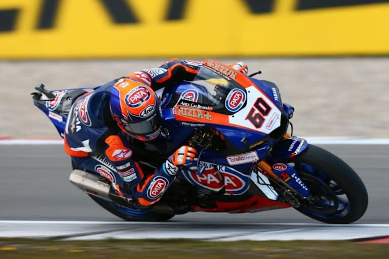 Michael van der Mark kommt mit der Yamaha R1 immer besser zurecht