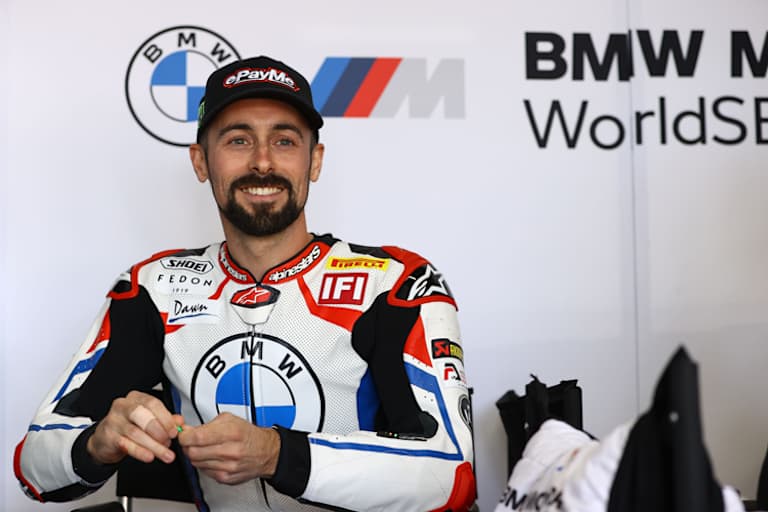 Eugene Laverty steht seit 2020 bei BMW unter Vertrag