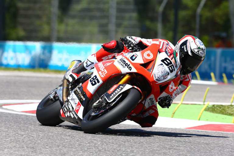 Bimota-Pilot Ayrton Badovini war zuletzt in Imola bester Evo-Pilot im zweiten Rennen