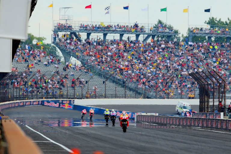 Indianapolis ist für Motorradrennen überdimensionert