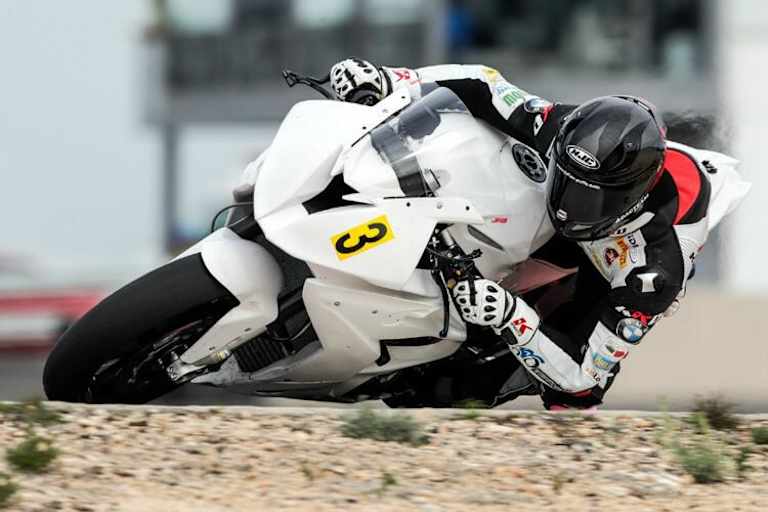 Julian Puffe beim Vorsaisontest in Almeria