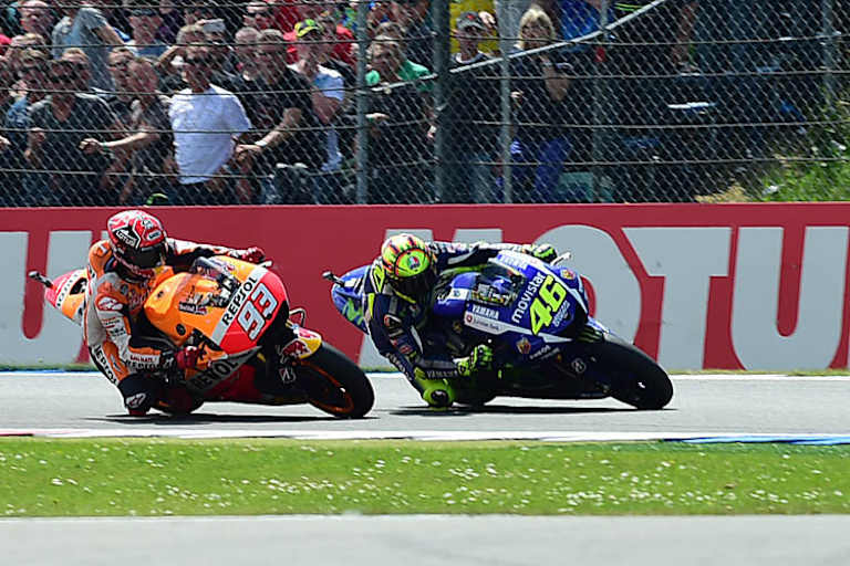 Márquez musste sich am Ende mit Platz 2 abfinden