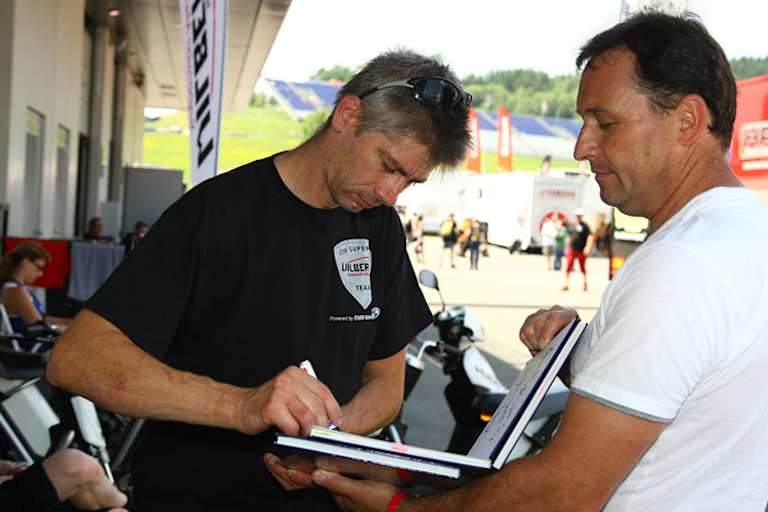 Auch neben der Strecke gab es viel zu tun